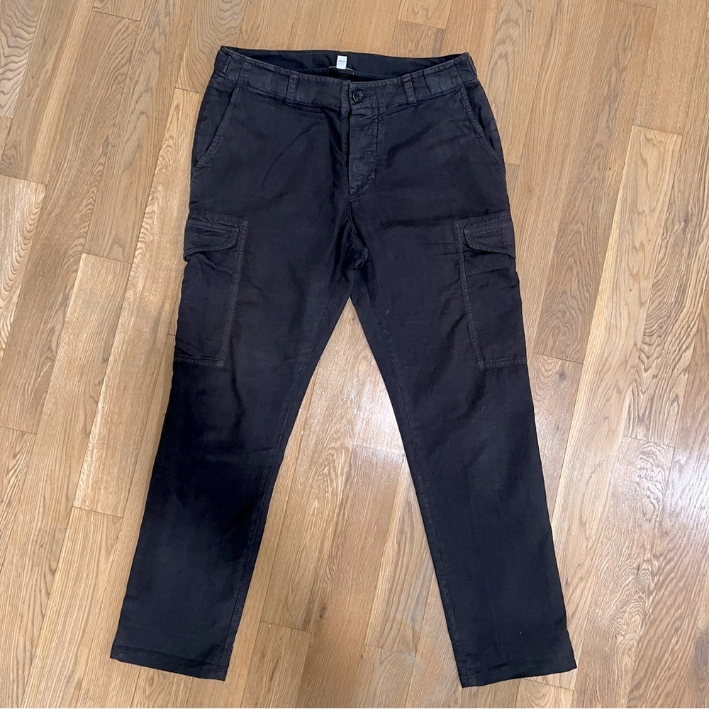 James Perse Cotton Linen Cargo Pant